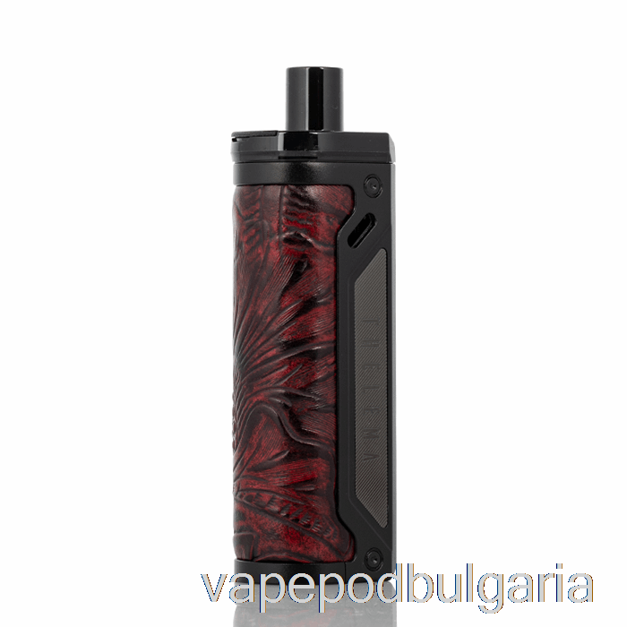 Vape Bulgaria Lost Vape Thelema 80w Pod Mod Kit Black / Ukiran Leather